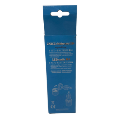 Bougie lanterne funéraire à piles - Vierge