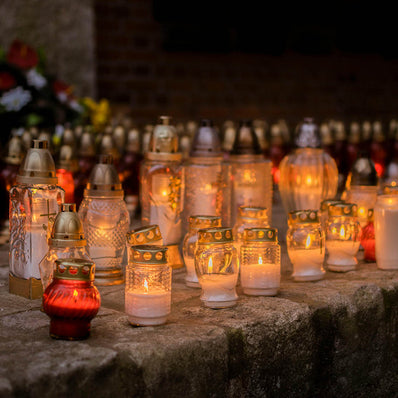 Bougie pour lanterne 9 x 5,2 cm - Environ 50h