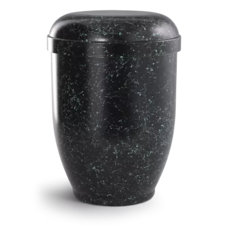 Urne funéraire biodégradable pailleté