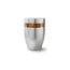 Urne funéraire Acier brossé décor bois