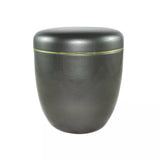 Urne funéraire aluminium Voltima avec filet doré