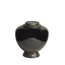 Urne funéraire en verre noir