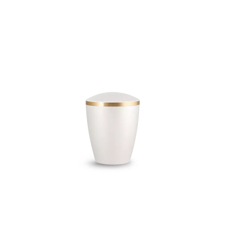 Urne funéraire biodégradable unie enfant 1,5 L