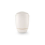 Urne funéraire acier blanche avec liseré or
