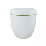 Urne funéraire aluminium Voltima avec filet doré