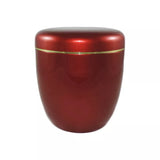 Urne funéraire aluminium Voltima avec filet doré