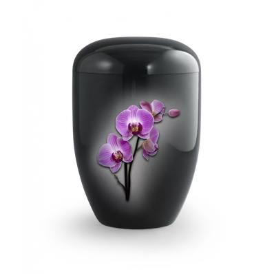 Urne funéraire biodégradable Orchidée