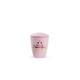 Urne funéraire biodégradable enfant 1,5 L décor hibou